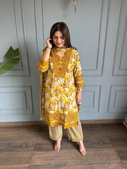 Pure cotton printed laced suits with full cotton dupatta (Sangam)