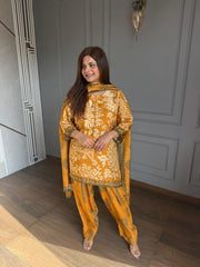 Pure crepe super comfortable and viral suits for summer (Safeena)