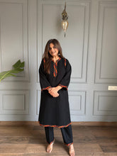 Premium Himachal patti warm embroidered chogha set (Himachal)