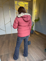 Coat style warm furr puffer jackets (Tia)
