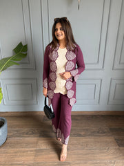 Super soft and warm knitted 3 piece co-ord set (AMG)