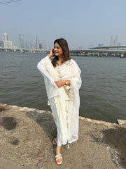 New full embroided chikankari suit