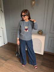 Free size soft and warm strechable knit sweaters (Raulph)