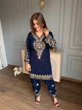Super pretty woollen 2 piece woollen embroidered co-ord set (Sanaya)
