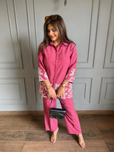 Trending summer cotton blend embroidered co-ord set (Nuria)