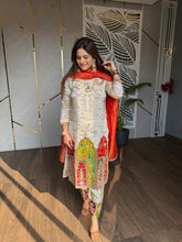 Silk tissue parrot suit