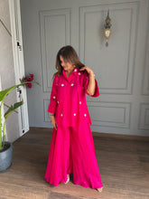 2 Piece hand embroided co-ord set (Kiwi)