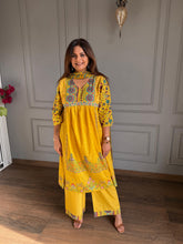 Pure cotton embroided suit (SARAH)