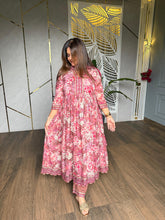 Cotton anarkali embroided suits (Delhi)