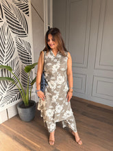 Daily wear floral printed cotton co-ord (Apple)