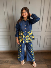 Beautiful embroidered denim co-ords (Dazling)