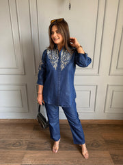 Pocket friendly and high quality denim co-ords (Sasha)