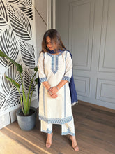 COTTON EMBROIDED SUITS (MANGO)