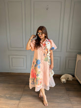 Summer printed soft organza dress (Jasmine)