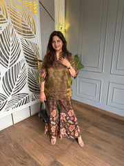 Soft crush tissue printed co-ord set (Mukti)
