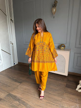 (Chandni) Soft and premium embroidered woollen co-ord set