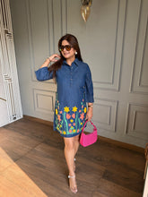 Denim summer dress (Alisha)