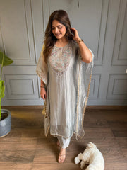 Crush tissue exclusive kaftan set (Croffle)