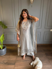 Crush tissue exclusive kaftan set (Croffle)