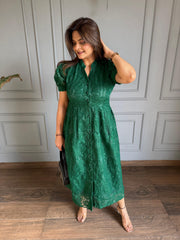 Imported beautiful dress with button (Emily)
