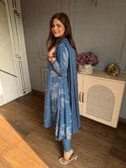 Pure cotton side kali suit (Vihana)
