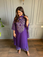 Pure cotton bandhej print in super cool colours (Radhika)