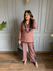 Super soft knitted wool co-ord set (Doll)
