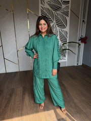 Pure cotton laced co-ord set (Japan)