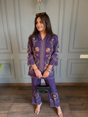 Embroidered summer co-ord (Anushka)