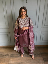 Pakistani stylish net tissue suit with beautiful embroidery detailing and cut work on shirt and dupatta (Bliss)