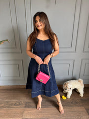 Denim A line dress (Euphoria)
