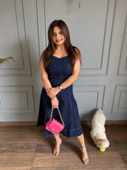 Denim A line dress (Euphoria)