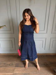 Denim A line dress (Euphoria)