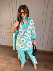 Pure cotton laced suit (Preity)
