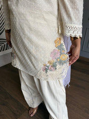 Pure cotton farshi salwaar suit with cotton lining (Shiyaka)