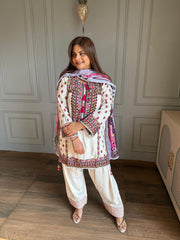 Pakistani style soft cotton suit (Ivara)