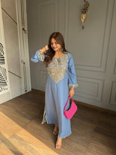 Embroidered long summer pherans (Afsa)
