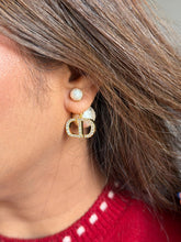 (Jewel) CD metal based earrings