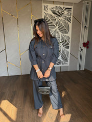 Denim cotton co-ords
