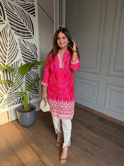 PURE CREPE CO-ORD SET (BERRY)