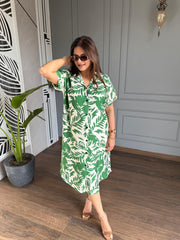 Imported summer fabric long loose shirts (Goa)