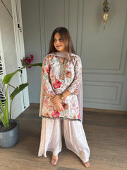 FULL SEQUENCED EMBROIDED SUIT (PINEAPPLE)