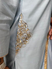 MUSLIN POCKET EMBROIDERY SUITS WITH COTTON LINING (INDIA)