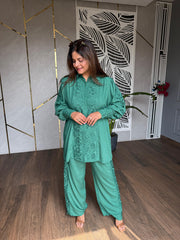 Pure cotton laced co-ord set (Japan)