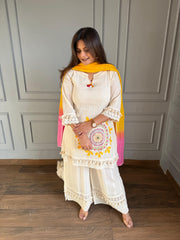 Boho style pure cotton suit with full lining (Boho)