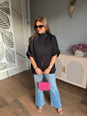 (Amy) Free size woollen capes upto 3xl