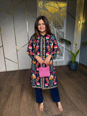 Most exclusive 3 piece woollen embroided co-ord set (Arhana)