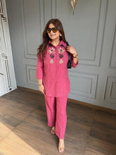 Summer embroidered cool co-ords (Jannat)