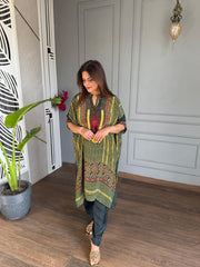 SOFT MUSLIN CO-ORD SET (GREEN APPLE)
