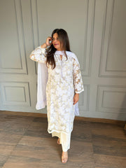 Pure cotton pakistani style crochet suit (Raveena)